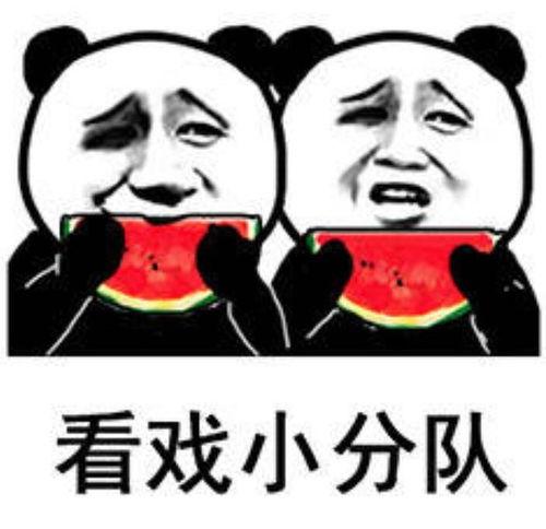 娱乐吃瓜表情图片可爱版